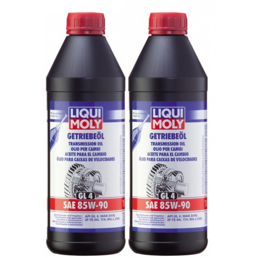 Liqui Moly 1030 Getriebeöl (GL4) SAE 85W-90 2x 1l = 2 Liter