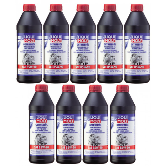 Liqui Moly 1030 Getriebeöl (GL4) SAE 85W-90 9x 1l = 9 Liter