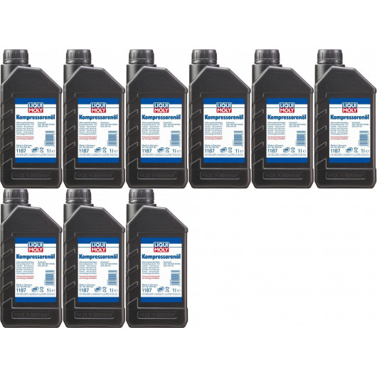 Liqui Moly 1187 Kompressorenöl 9x 1l = 9 Liter