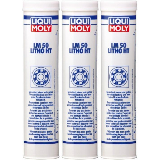 Liqui Moly 3406 LM 50 Litho HT 3x 400 Gramm
