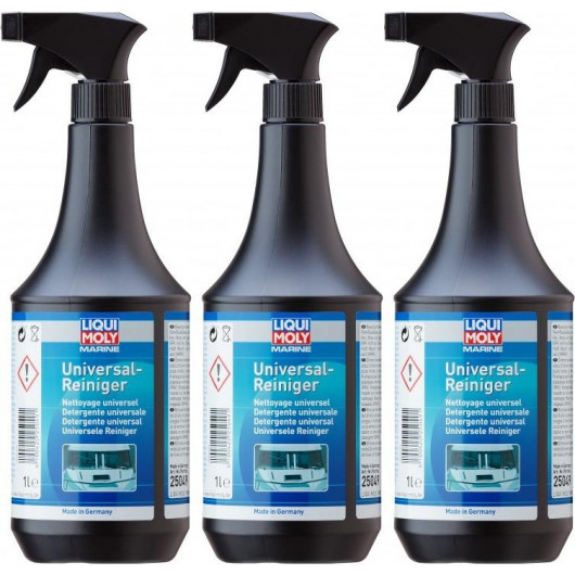 Liqui Moly 25049 Boots-Universal-Reiniger 3x 1l = 3 Liter