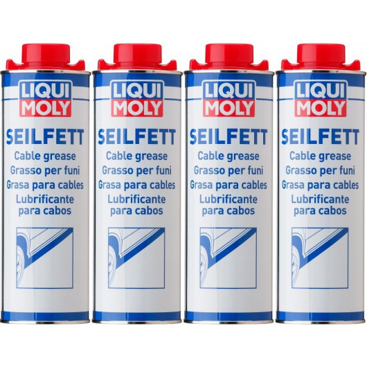 Liqui Moly 6173 Seilfett Saugdose 4x 1l = 4 Liter