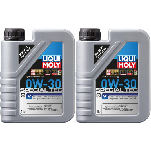 Liqui Moly 3768 Special Tec V 0W-30 Motoröl 2x 1l = 2 Liter