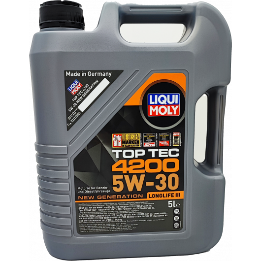 Liqui Moly 5W-30 Top Tec 4200 Longlife III Motoröl 5l