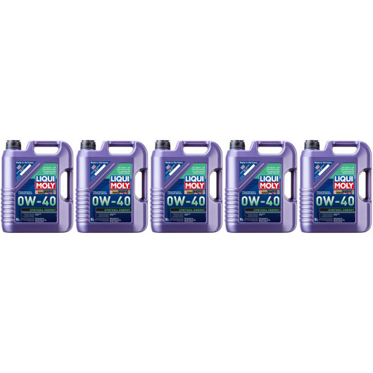 Liqui Moly 1361 Synthoil Energy 0W-40 Motoröl 5x 5 = 25 Liter