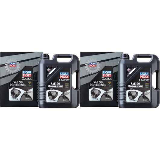 Liqui Moly 1131 Classic Motorenöl SAE 50 2x 5 = 10 Liter