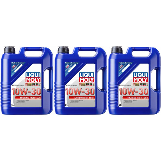 Liqui Moly 1272 Touring High Tech 10W-30 3x 5 = 15 Liter