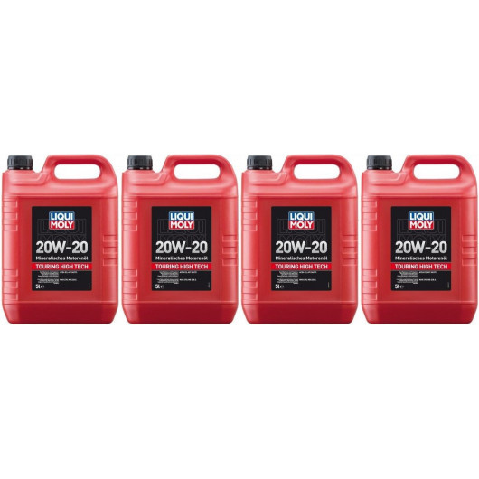 Liqui Moly 6964 Liqui MolyTouring High Tech 20W-20 Motoröl 4x 5 = 20 Liter