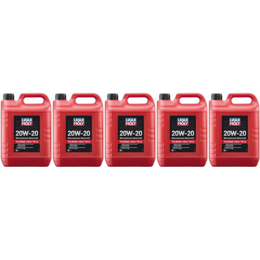 Liqui Moly 6964 Liqui MolyTouring High Tech 20W-20 Motoröl 5x 5 = 25 Liter