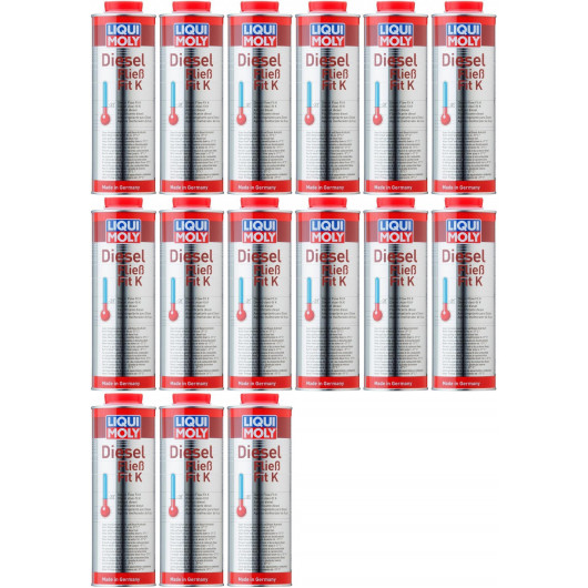 Liqui Moly 5131 Diesel Fließ Fit K 15x 1l = 15 Liter