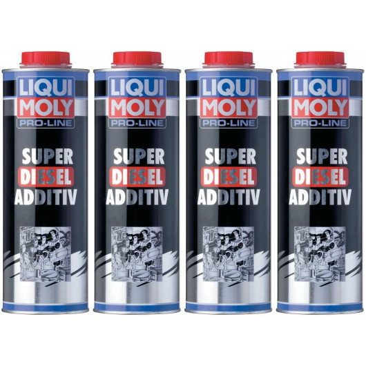 Liqui Moly 5176 Pro-Line Super Diesel Additiv 4x 1l = 4 Liter