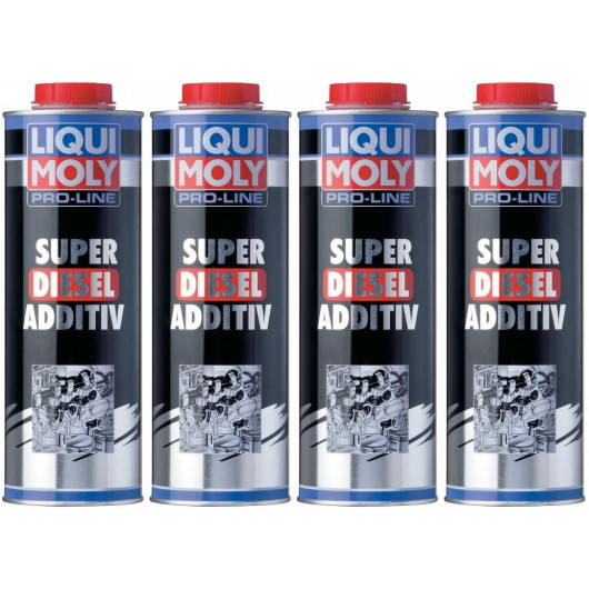 Liqui Moly 5176 Pro-Line Super Diesel Additiv 4x 1l = 4 Liter