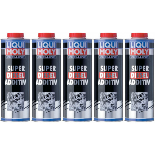 Liqui Moly 5176 Pro-Line Super Diesel Additiv 5x 1l = 5 Liter