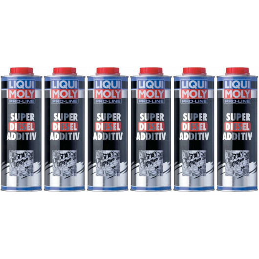 Liqui Moly 5176 Pro-Line Super Diesel Additiv 6x 1l = 6 Liter