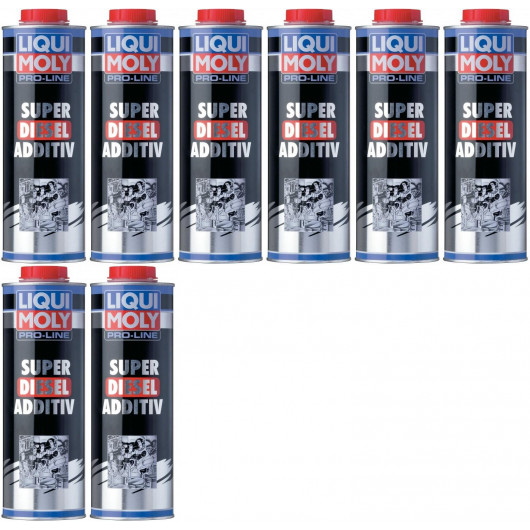 Liqui Moly 5176 Pro-Line Super Diesel Additiv 8x 1l = 8 Liter