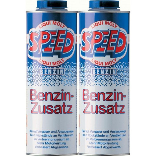 Liqui Moly 5105 Speed Benzin Zusatz 2x 1l = 2 Liter