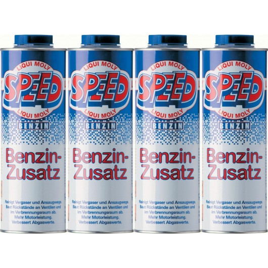 Liqui Moly 5105 Speed Benzin Zusatz 4x 1l = 4 Liter