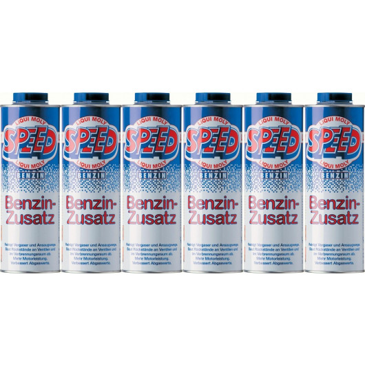 Liqui Moly 5105 Speed Benzin Zusatz 6x 1l = 6 Liter