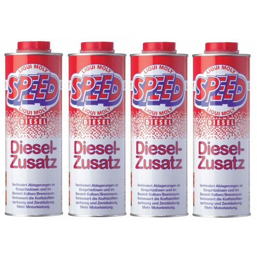 Liqui Moly 5160 Speed Diesel Zusatz 4x 1l = 4 Liter