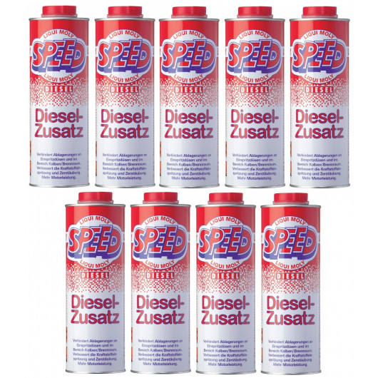 Liqui Moly 5160 Speed Diesel Zusatz 9x 1l = 9 Liter