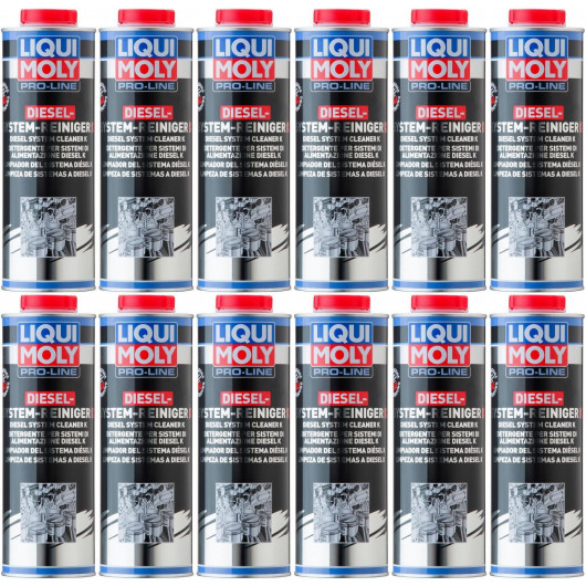 Liqui Moly 5144 Pro-Line Diesel System Reiniger K 12x 1l = 12 Liter