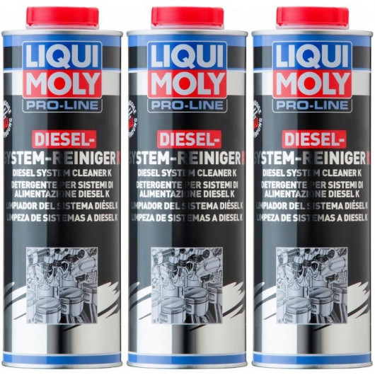 Liqui Moly 5144 Pro-Line Diesel System Reiniger K 3x 1l = 3 Liter