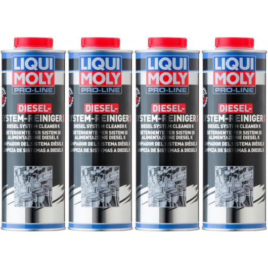 Liqui Moly 5144 Pro-Line Diesel System Reiniger K 4x 1l = 4 Liter