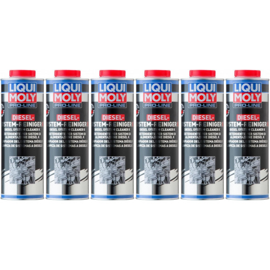 Liqui Moly 5144 Pro-Line Diesel System Reiniger K 6x 1l = 6 Liter