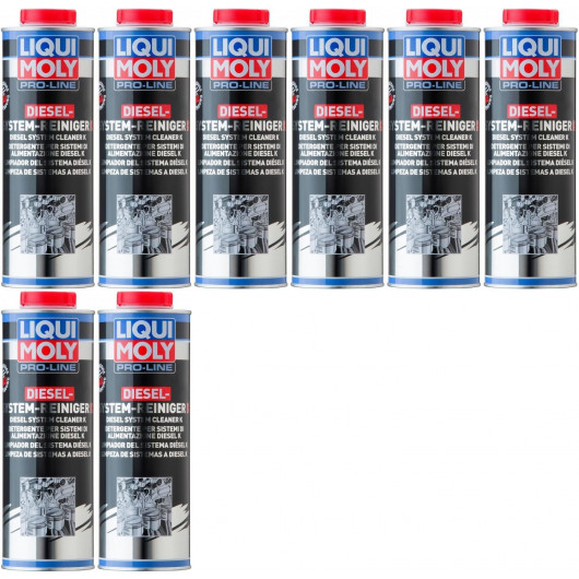 Liqui Moly 5144 Pro-Line Diesel System Reiniger K 8x 1l = 8 Liter