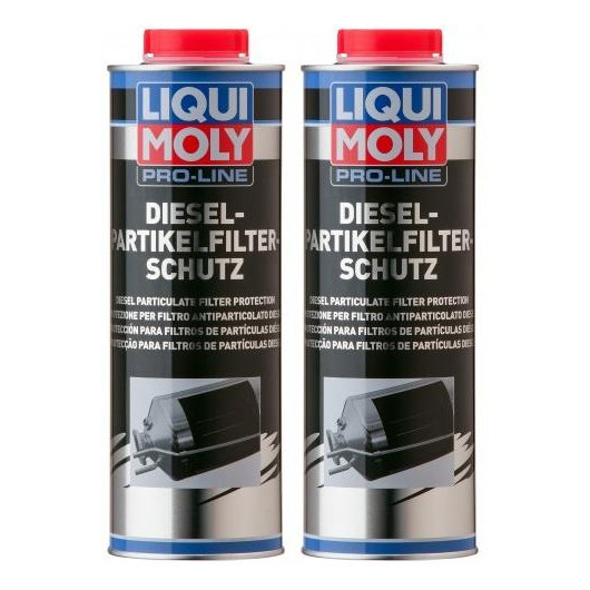 Liqui Moly 5123 Pro-Line Dieselpartikelfilter-Schutz 2x 1l = 2 Liter