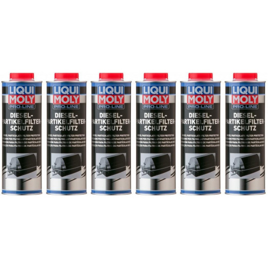 Liqui Moly 5123 Pro-Line Dieselpartikelfilter-Schutz 6x 1l = 6 Liter