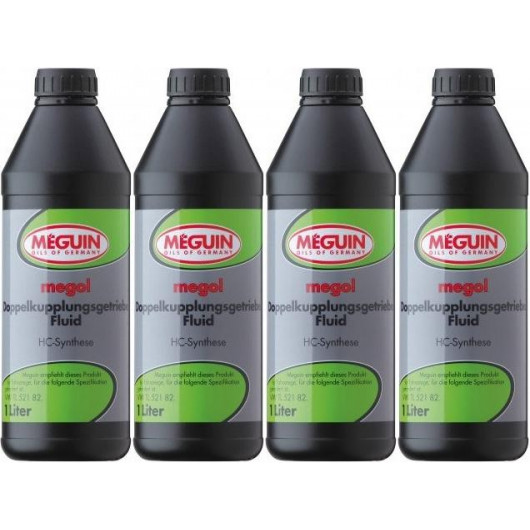 Meguin megol 3529 Doppelkupplungsgetriebe Fluid 4x 1l = 4 Liter