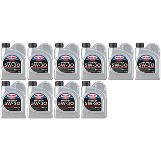 Meguin megol 3196 Motoröl Efficiency SAE 5W-30 10x 1l = 10 Liter