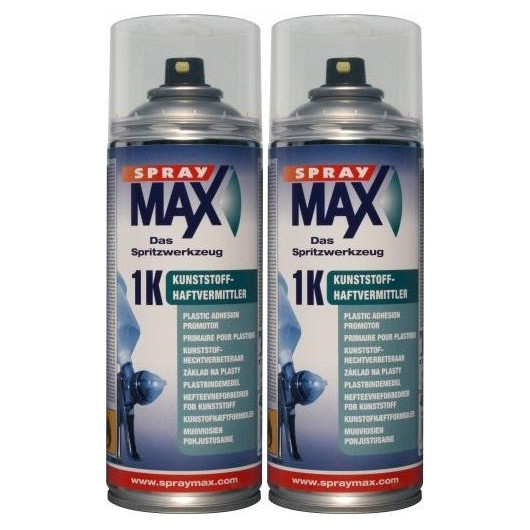 SprayMax 1K Kunststoff-Haftvermittler, 2x 400 Milliliter