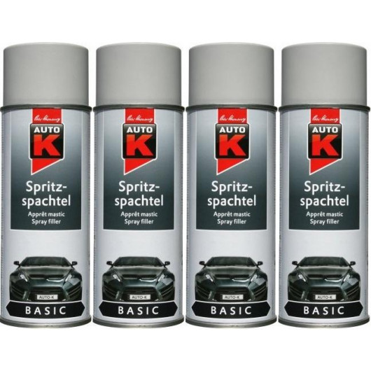 Auto-K Basic Spritzspachtel, 4x 400 Milliliter