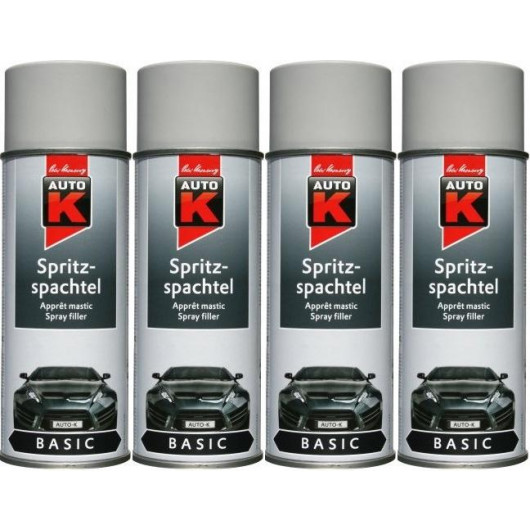 Auto-K Basic Spritzspachtel, 4x 400 Milliliter