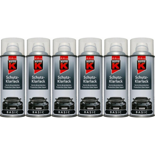 Auto-K Basic Schutz-Klarlack glänzend, 6x 400 Milliliter