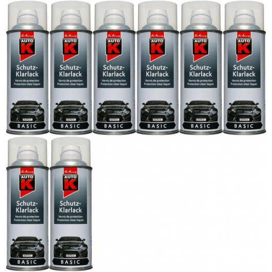 Auto-K Basic Schutz-Klarlack glänzend, 8x 400 Milliliter