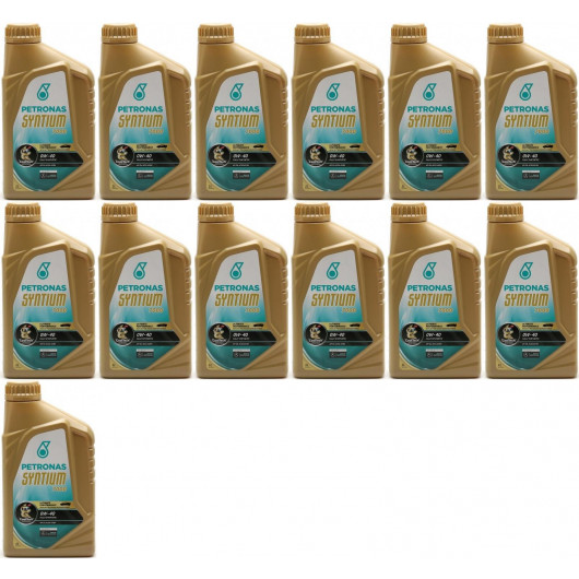 Petronas Syntium 7000 0W-40 Motoröl 13x 1l = 13 Liter