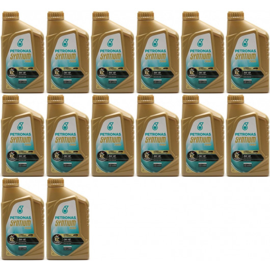 Petronas Syntium 7000 0W-40 Motoröl 14x 1l = 14 Liter