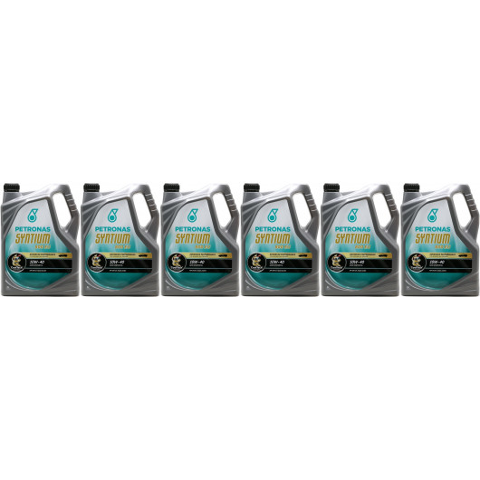 Petronas Syntium 800 EU 10W-40 Motoröl 6x 5 = 30 Liter