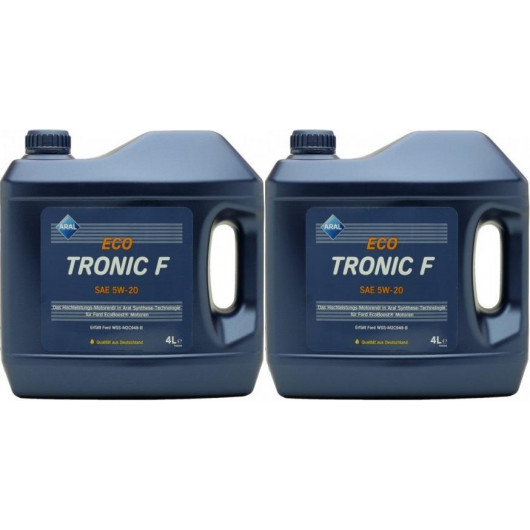 Aral EcoTronic F 5W-20 2x 4l = 8 Liter