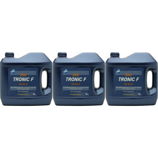 Aral EcoTronic F 5W-20 3x 4l = 12 Liter