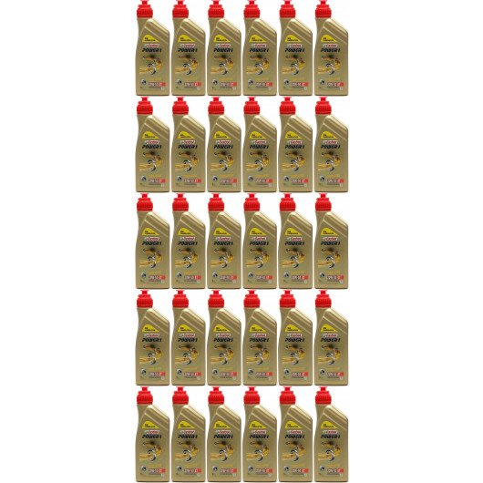 Castrol Power 1 4T 20W-50 Motorrad Motoröl 30x 1l = 30 Liter