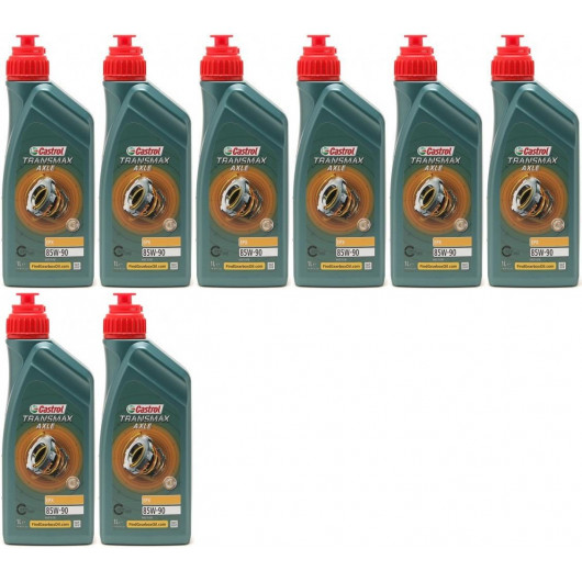 Castrol Transmax Axle EPX 85W-90 Achsgetriebeöl 8x 1l = 8 Liter