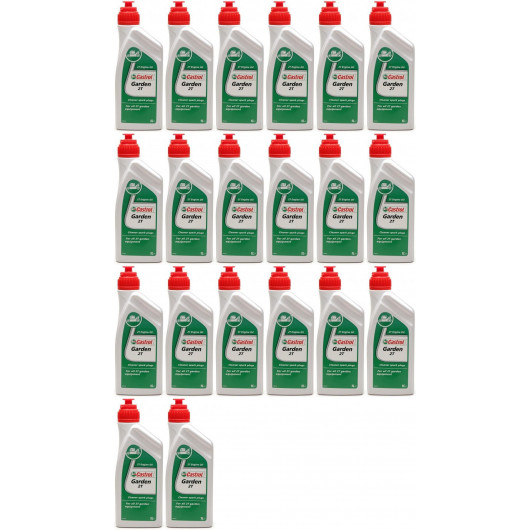 CASTROL GARDEN 2T Motoröliter 20x 1l = 20 Liter