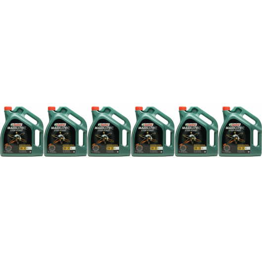 Castrol Magnatec Stop-Start 5W-30 C2 6x 5 = 30 Liter