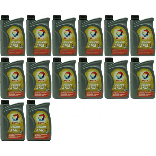 Total Fluide AT 42 Automatikgetriebeöl 14x 1l = 14 Liter