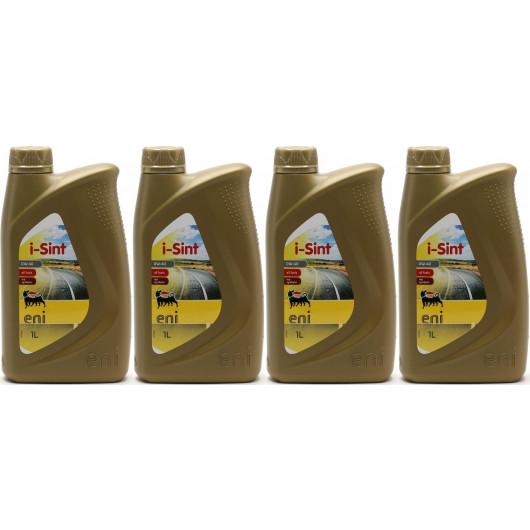 Eni i-Sint 0W-40 Motoröl 4x 1l = 4 Liter