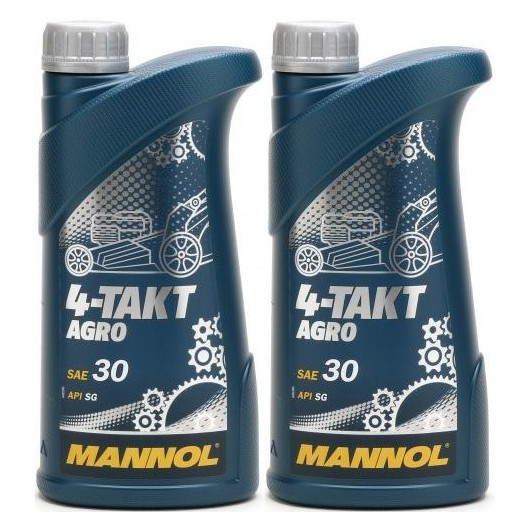 MANNOL 4-Takt Agro SAE 30 2x 1l = 2 Liter